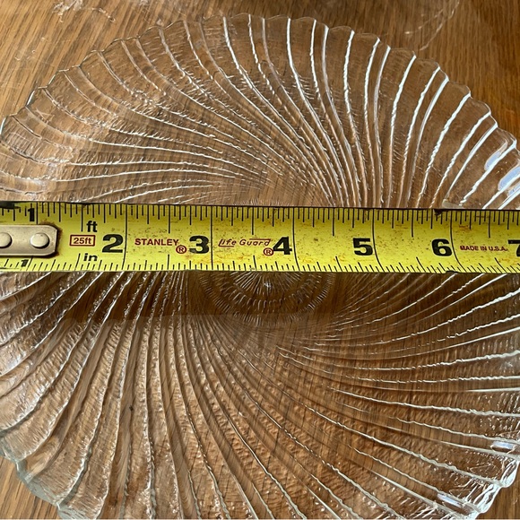 Vintage ARCOROC Seabreeze Swirl 7½” Salad Sandwich Dessert Plates Set Of 4 - Picture 7 of 7